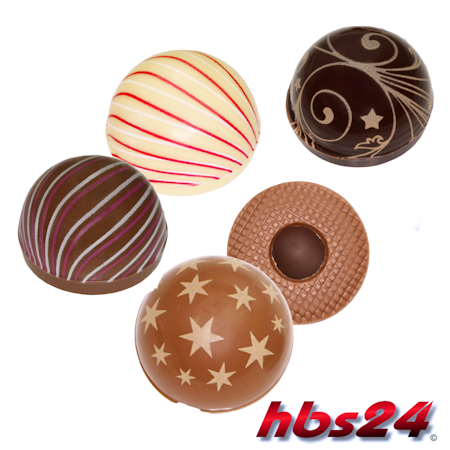 Pralines décor shell chocolate hbs24